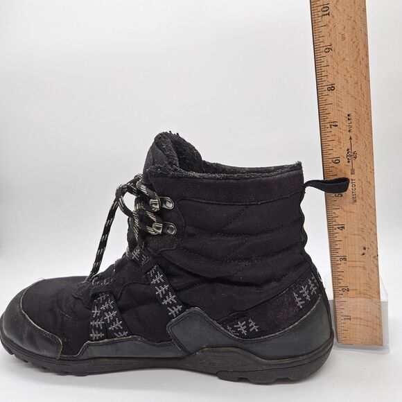Xero Shoes Alpine Barefoot Snow Boots Men\'s Size 9 Black Lace-Up Comfort Winter main image 10
